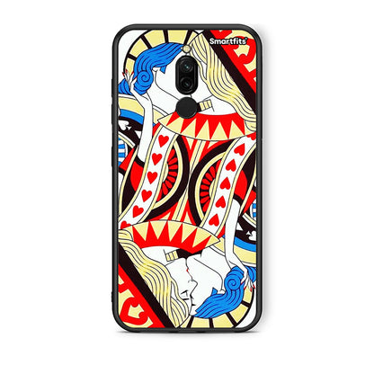 Xiaomi Redmi 8 Card Love θήκη από τη Smartfits με σχέδιο στο πίσω μέρος και μαύρο περίβλημα | Smartphone case with colorful back and black bezels by Smartfits