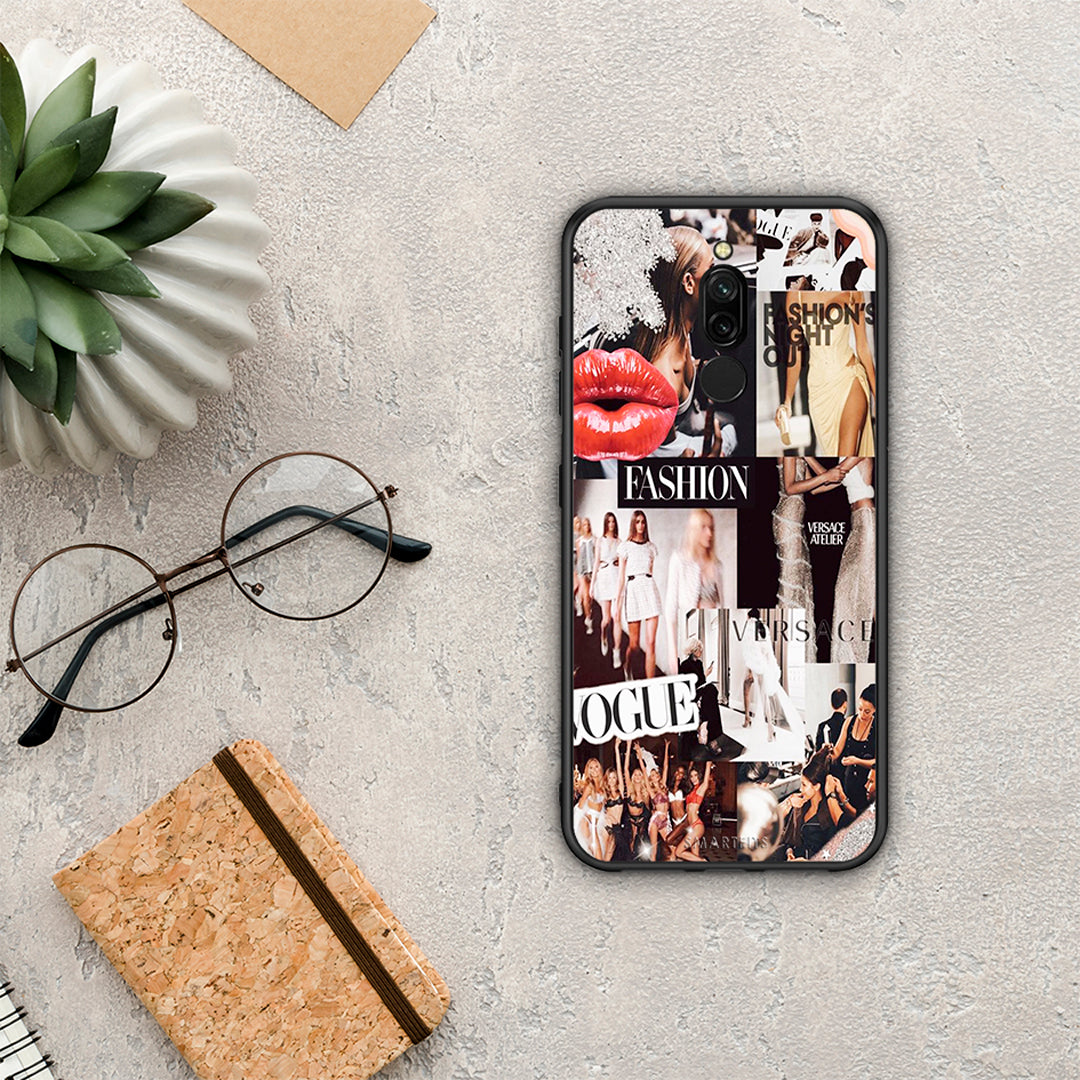 Collage Fashion - Xiaomi Redmi 8 θήκη