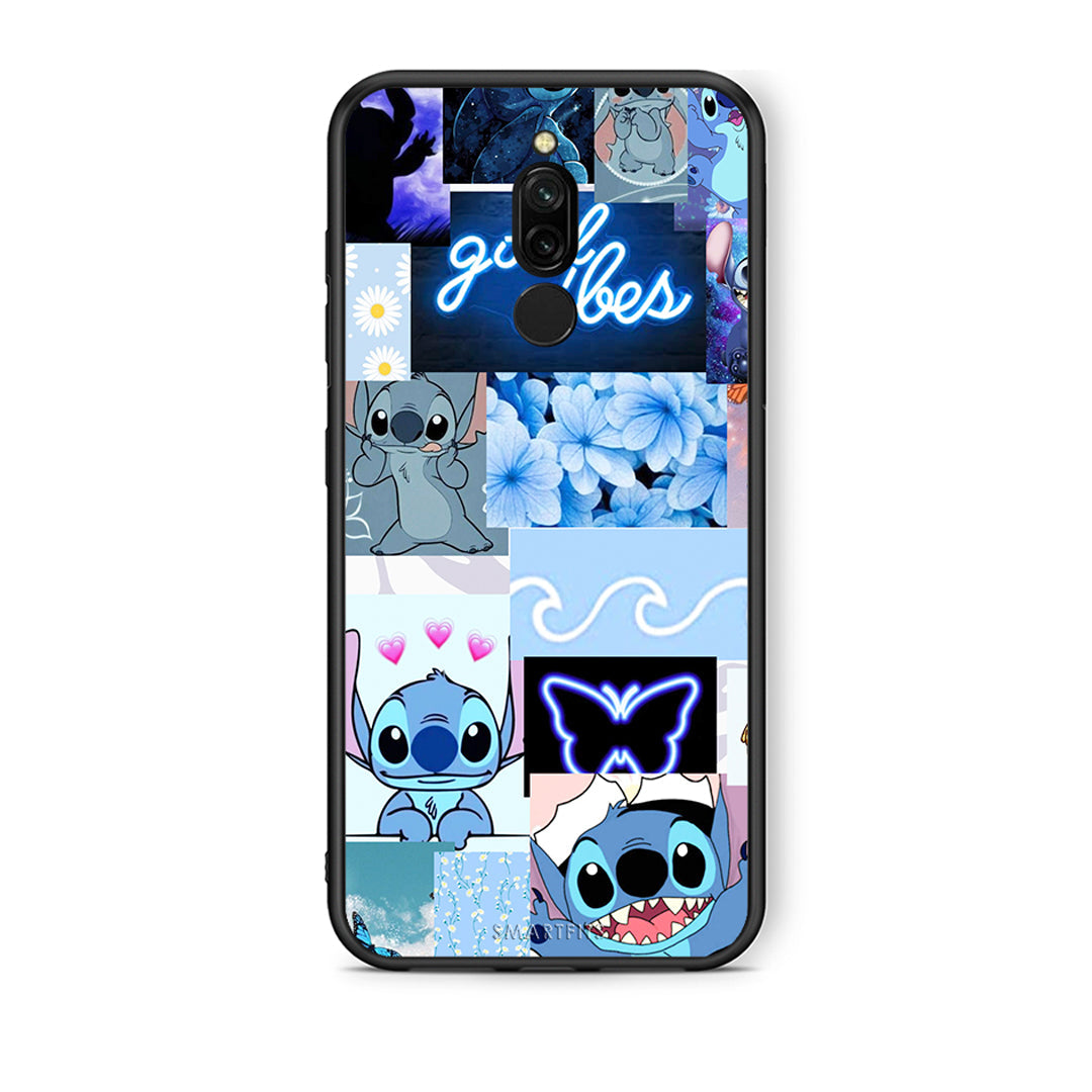 Xiaomi Redmi 8 Collage Good Vibes Θήκη Αγίου Βαλεντίνου από τη Smartfits με σχέδιο στο πίσω μέρος και μαύρο περίβλημα | Smartphone case with colorful back and black bezels by Smartfits