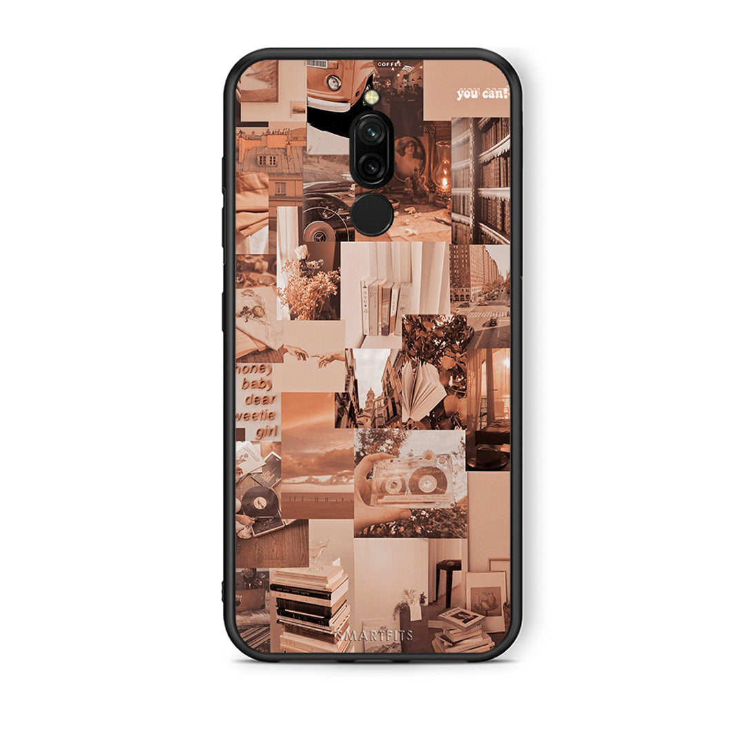 Xiaomi Redmi 8 Collage You Can Θήκη Αγίου Βαλεντίνου από τη Smartfits με σχέδιο στο πίσω μέρος και μαύρο περίβλημα | Smartphone case with colorful back and black bezels by Smartfits