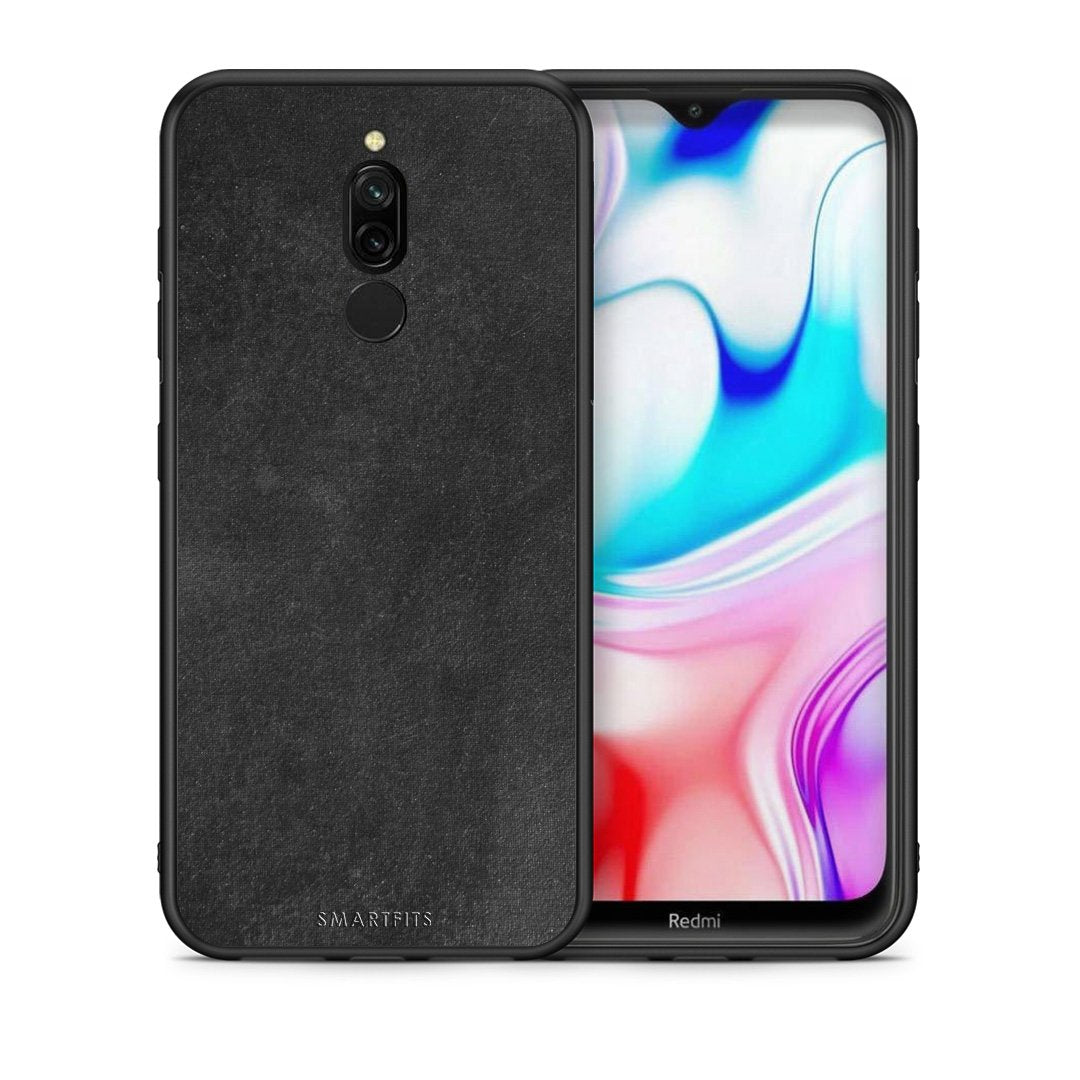 Θήκη Xiaomi Redmi 8 Black Slate Color από τη Smartfits με σχέδιο στο πίσω μέρος και μαύρο περίβλημα | Xiaomi Redmi 8 Black Slate Color case with colorful back and black bezels