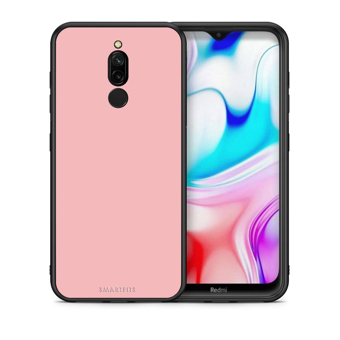 Θήκη Xiaomi Redmi 8 Nude Color από τη Smartfits με σχέδιο στο πίσω μέρος και μαύρο περίβλημα | Xiaomi Redmi 8 Nude Color case with colorful back and black bezels
