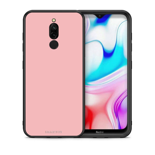 Θήκη Xiaomi Redmi 8 Nude Color από τη Smartfits με σχέδιο στο πίσω μέρος και μαύρο περίβλημα | Xiaomi Redmi 8 Nude Color case with colorful back and black bezels