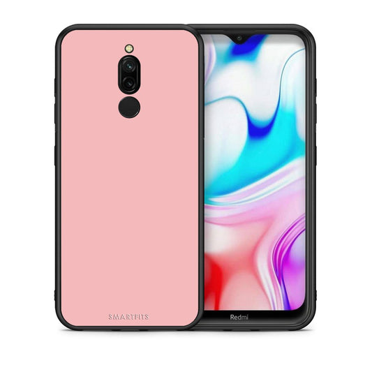 Θήκη Xiaomi Redmi 8 Nude Color από τη Smartfits με σχέδιο στο πίσω μέρος και μαύρο περίβλημα | Xiaomi Redmi 8 Nude Color case with colorful back and black bezels
