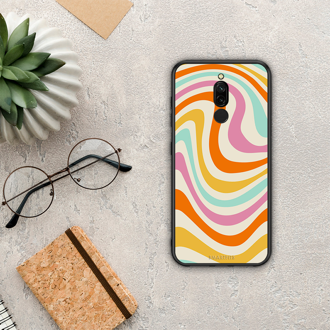 Colourful Waves - Xiaomi Redmi 8 θήκη