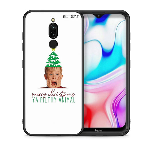 Θήκη Xiaomi Redmi 8 Filthy Animal από τη Smartfits με σχέδιο στο πίσω μέρος και μαύρο περίβλημα | Xiaomi Redmi 8 Filthy Animal case with colorful back and black bezels
