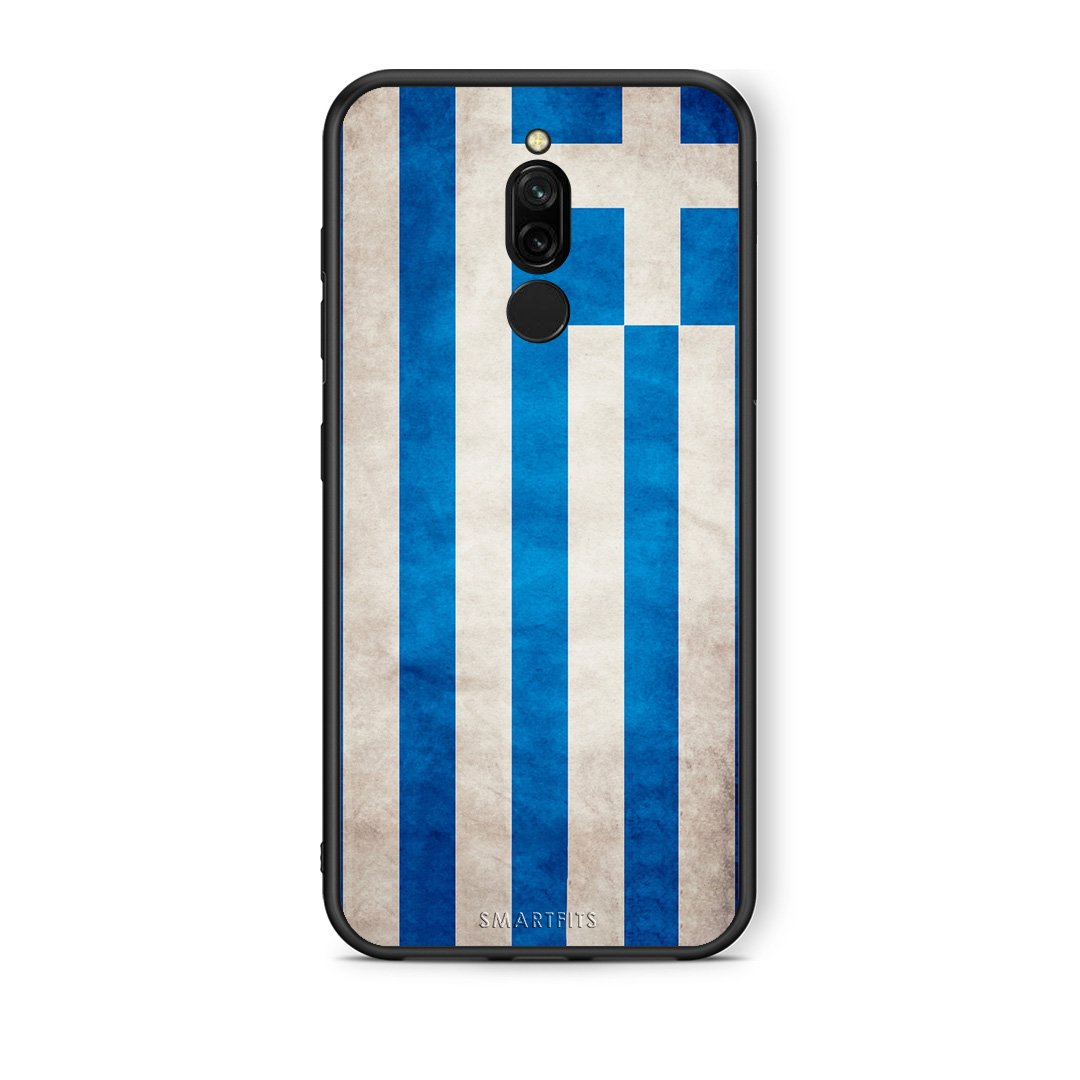 4 - Xiaomi Redmi 8 Greece Flag case, cover, bumper