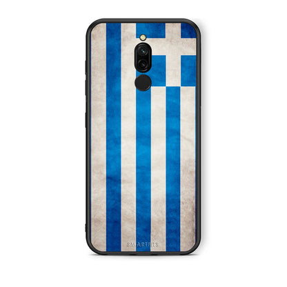 4 - Xiaomi Redmi 8 Greece Flag case, cover, bumper