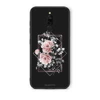 Thumbnail for 4 - Xiaomi Redmi 8 Frame Flower case, cover, bumper
