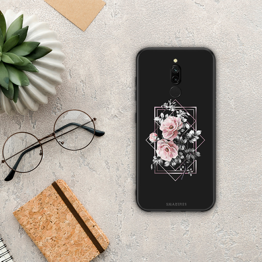 Flower Frame - Xiaomi Redmi 8 θήκη