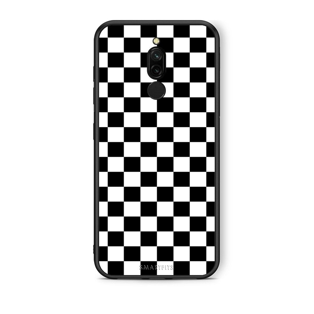 4 - Xiaomi Redmi 8 Squares Geometric case, cover, bumper