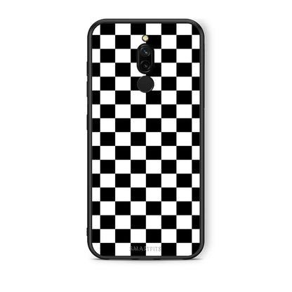 4 - Xiaomi Redmi 8 Squares Geometric case, cover, bumper
