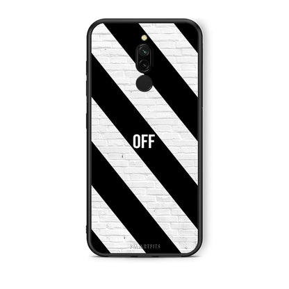 Xiaomi Redmi 8 Get Off θήκη από τη Smartfits με σχέδιο στο πίσω μέρος και μαύρο περίβλημα | Smartphone case with colorful back and black bezels by Smartfits