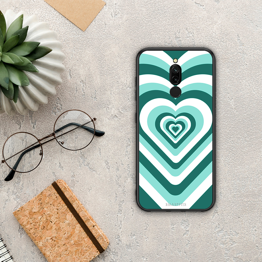Green Hearts - Xiaomi Redmi 8 θήκη