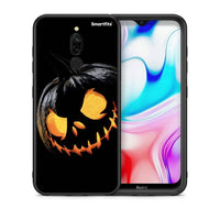 Thumbnail for Θήκη Xiaomi Redmi 8 Halloween Scary Pumpkin από τη Smartfits με σχέδιο στο πίσω μέρος και μαύρο περίβλημα | Xiaomi Redmi 8 Halloween Scary Pumpkin case with colorful back and black bezels