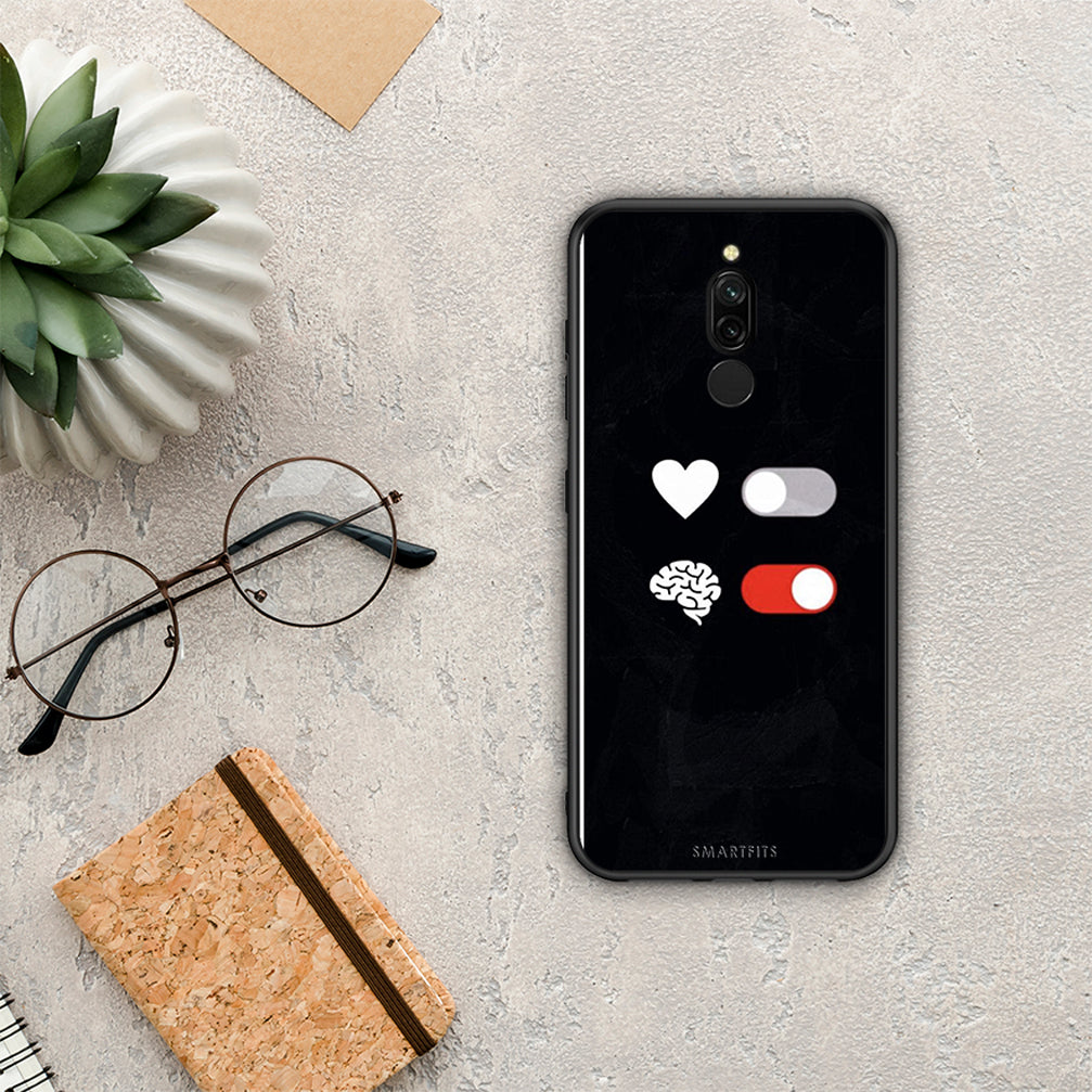 Heart Vs Brain - Xiaomi Redmi 8 θήκη