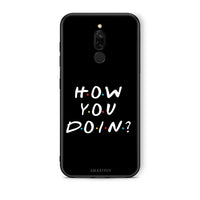 Thumbnail for Xiaomi Redmi 8 How You Doin θήκη από τη Smartfits με σχέδιο στο πίσω μέρος και μαύρο περίβλημα | Smartphone case with colorful back and black bezels by Smartfits