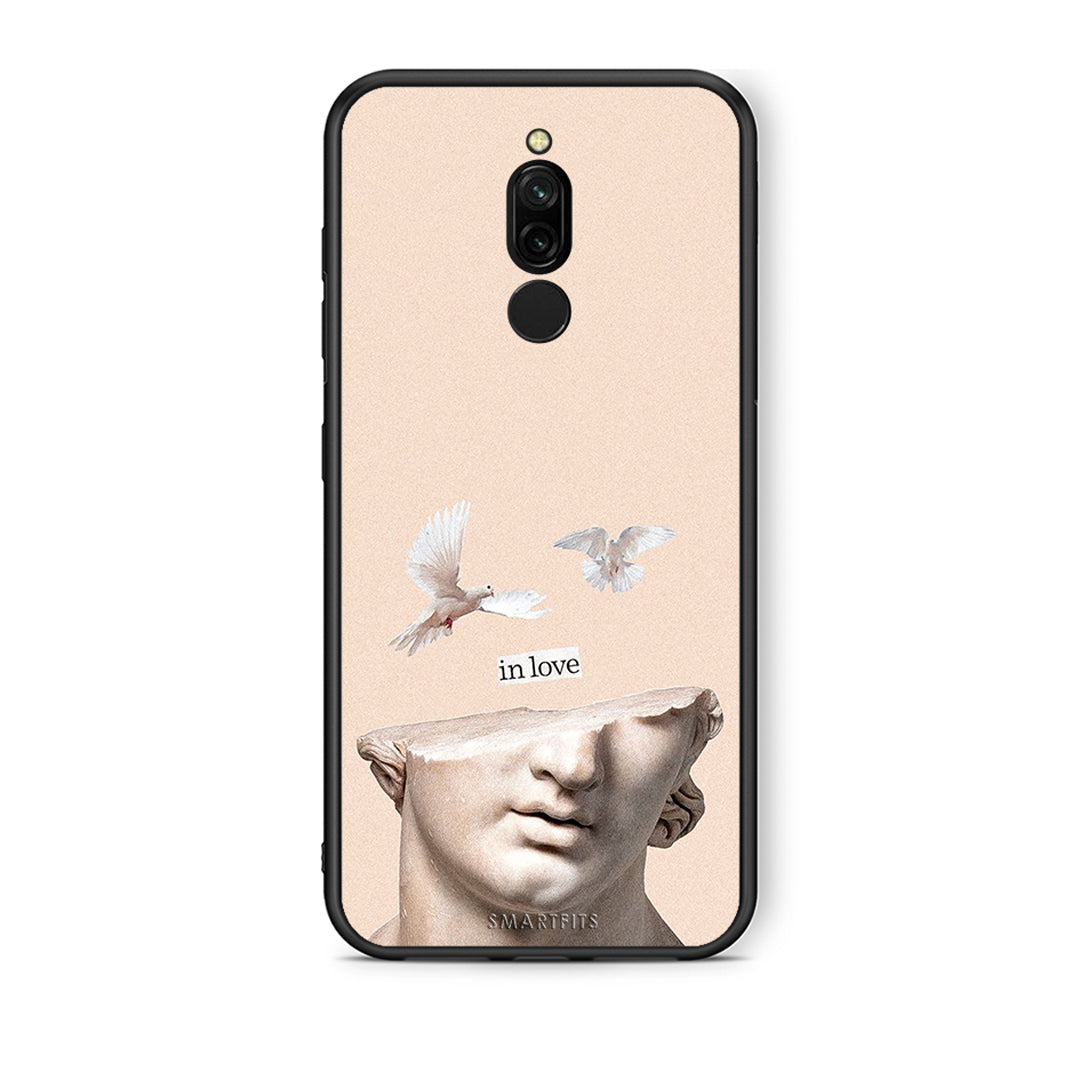 Xiaomi Redmi 8 In Love θήκη από τη Smartfits με σχέδιο στο πίσω μέρος και μαύρο περίβλημα | Smartphone case with colorful back and black bezels by Smartfits