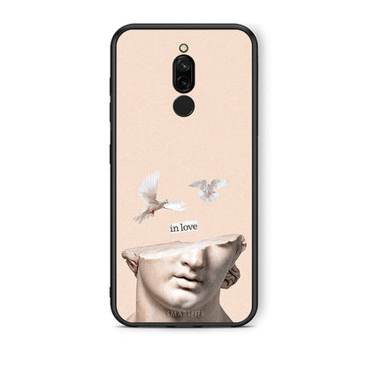 Xiaomi Redmi 8 In Love θήκη από τη Smartfits με σχέδιο στο πίσω μέρος και μαύρο περίβλημα | Smartphone case with colorful back and black bezels by Smartfits