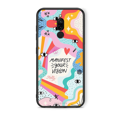 Xiaomi Redmi 8 Manifest Your Vision θήκη από τη Smartfits με σχέδιο στο πίσω μέρος και μαύρο περίβλημα | Smartphone case with colorful back and black bezels by Smartfits