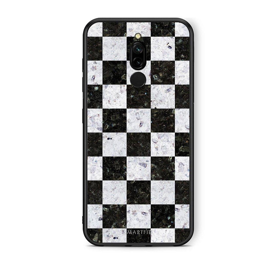 4 - Xiaomi Redmi 8 Square Geometric Marble case, cover, bumper