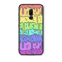 Thumbnail for Xiaomi Redmi 8 Melting Rainbow θήκη από τη Smartfits με σχέδιο στο πίσω μέρος και μαύρο περίβλημα | Smartphone case with colorful back and black bezels by Smartfits
