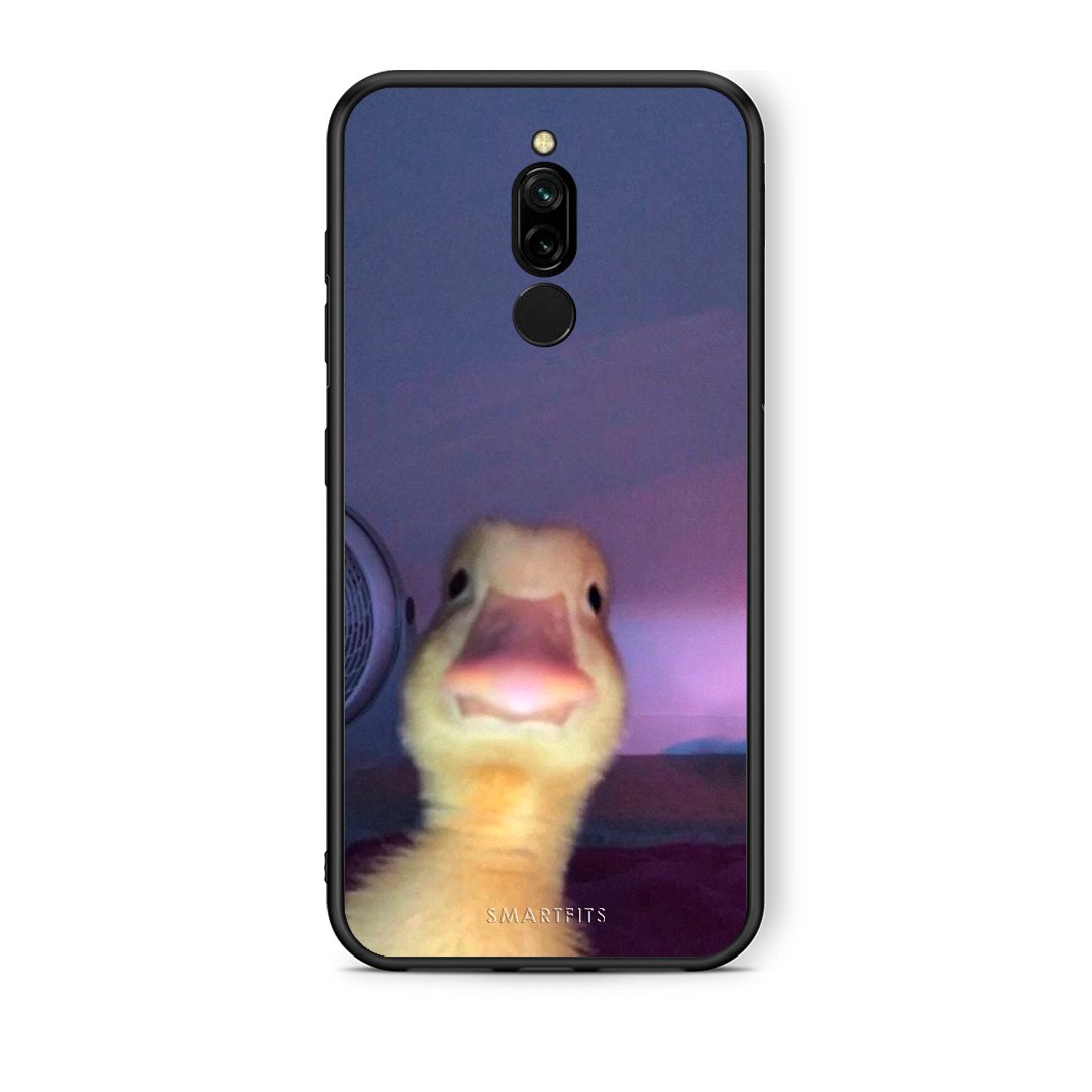Xiaomi Redmi 8 Meme Duck θήκη από τη Smartfits με σχέδιο στο πίσω μέρος και μαύρο περίβλημα | Smartphone case with colorful back and black bezels by Smartfits