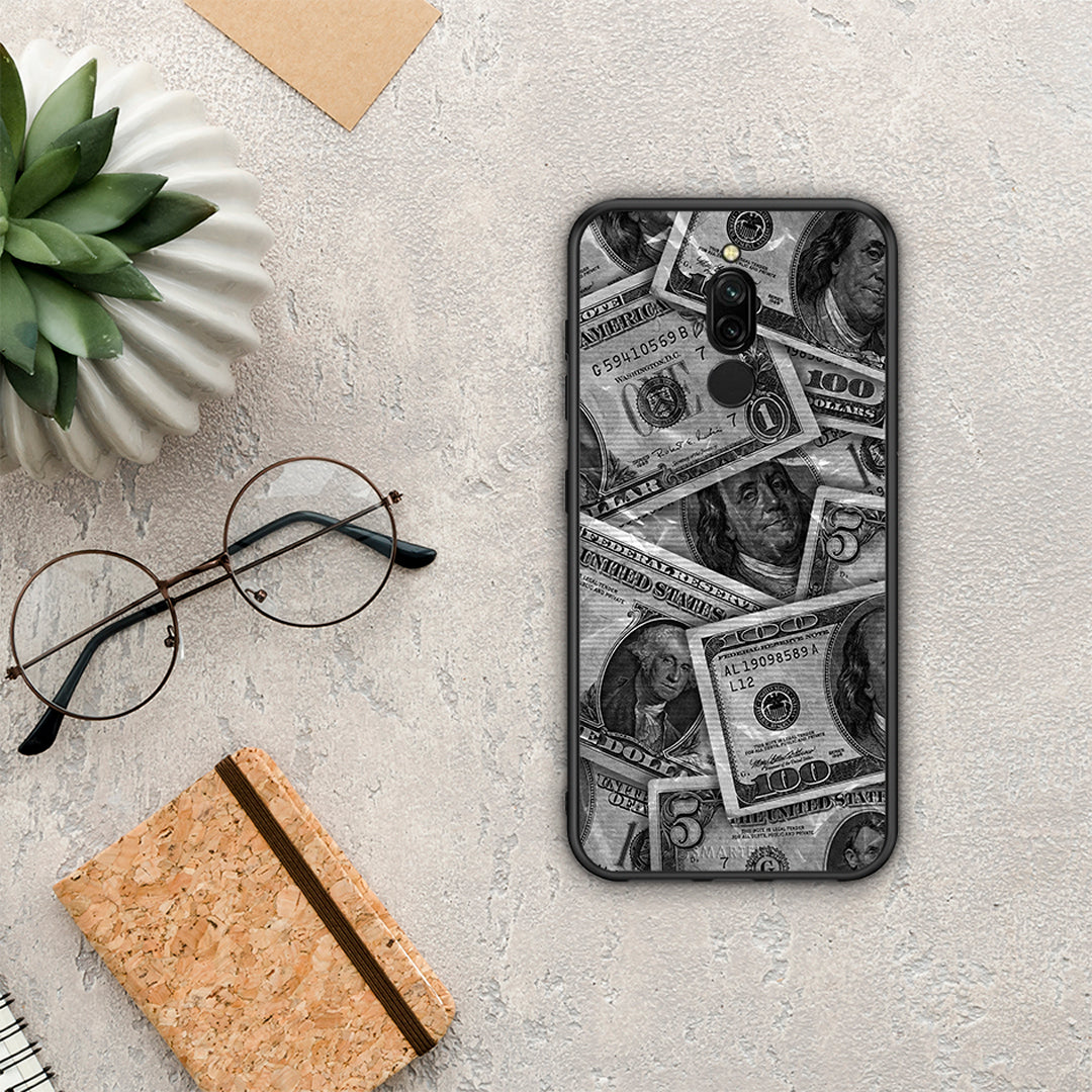 Money Dollars - Xiaomi Redmi 8 θήκη