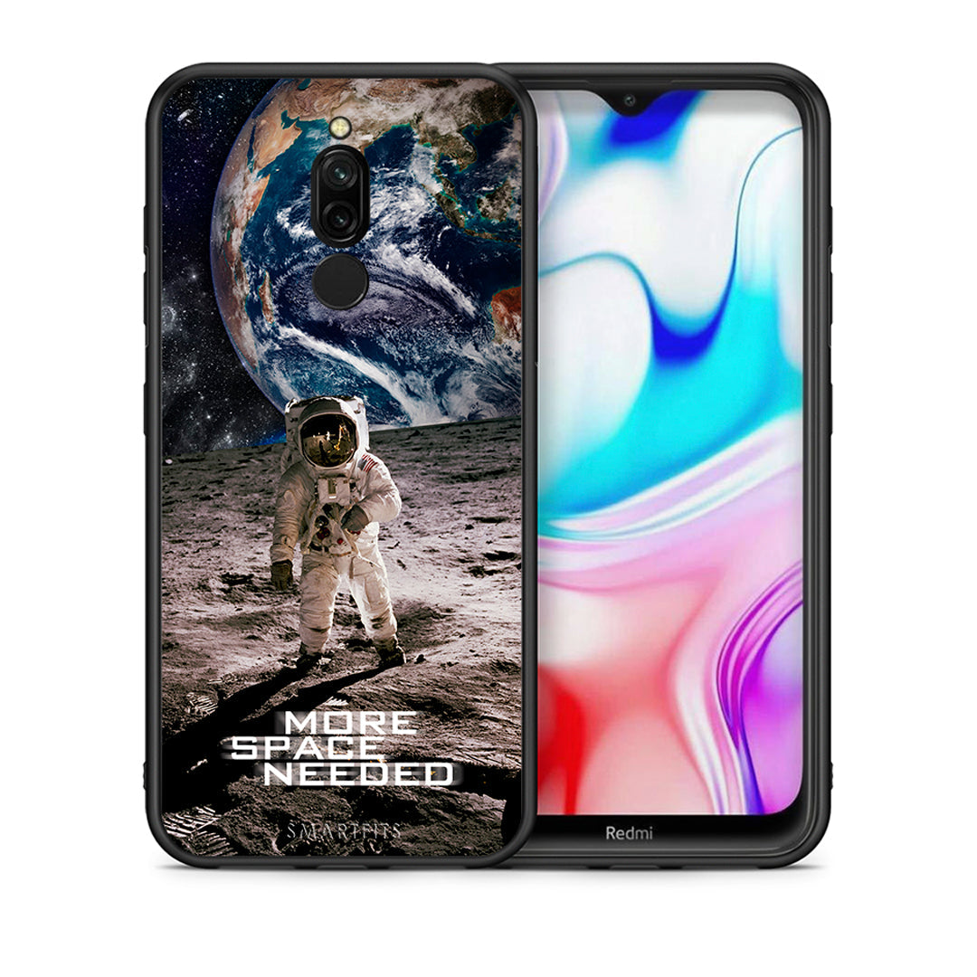 Θήκη Xiaomi Redmi 8 More Space από τη Smartfits με σχέδιο στο πίσω μέρος και μαύρο περίβλημα | Xiaomi Redmi 8 More Space case with colorful back and black bezels