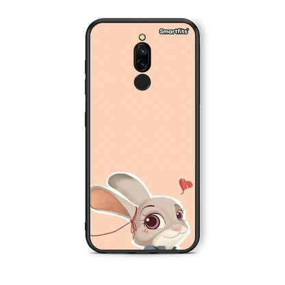 Xiaomi Redmi 8 Nick Wilde And Judy Hopps Love 2 θήκη από τη Smartfits με σχέδιο στο πίσω μέρος και μαύρο περίβλημα | Smartphone case with colorful back and black bezels by Smartfits
