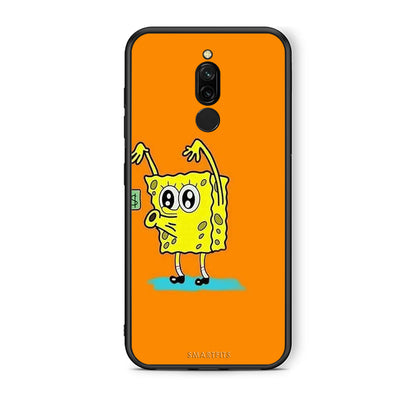 Xiaomi Redmi 8 No Money 2 Θήκη Αγίου Βαλεντίνου από τη Smartfits με σχέδιο στο πίσω μέρος και μαύρο περίβλημα | Smartphone case with colorful back and black bezels by Smartfits