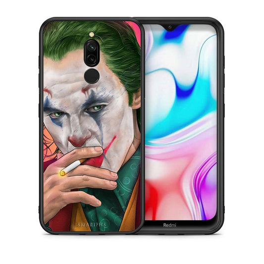 Θήκη Xiaomi Redmi 8 JokesOnU PopArt από τη Smartfits με σχέδιο στο πίσω μέρος και μαύρο περίβλημα | Xiaomi Redmi 8 JokesOnU PopArt case with colorful back and black bezels