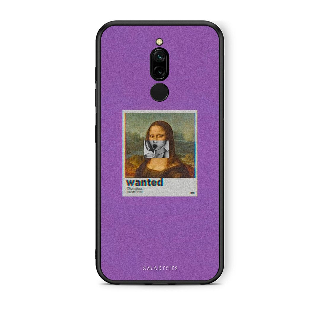 4 - Xiaomi Redmi 8 Monalisa Popart case, cover, bumper
