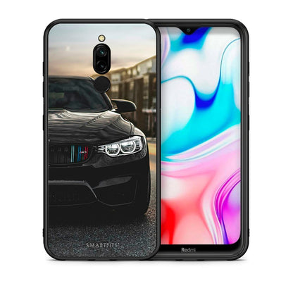 Θήκη Xiaomi Redmi 8 M3 Racing από τη Smartfits με σχέδιο στο πίσω μέρος και μαύρο περίβλημα | Xiaomi Redmi 8 M3 Racing case with colorful back and black bezels