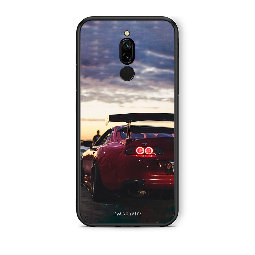 Xiaomi Redmi 8 Racing Supra θήκη από τη Smartfits με σχέδιο στο πίσω μέρος και μαύρο περίβλημα | Smartphone case with colorful back and black bezels by Smartfits