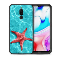 Thumbnail for Θήκη Xiaomi Redmi 8 Red Starfish από τη Smartfits με σχέδιο στο πίσω μέρος και μαύρο περίβλημα | Xiaomi Redmi 8 Red Starfish case with colorful back and black bezels