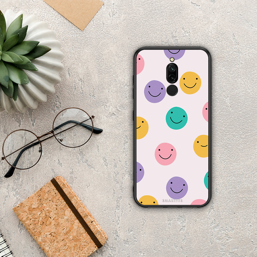 Smiley Faces - Xiaomi Redmi 8 θήκη