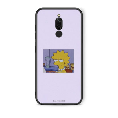 Xiaomi Redmi 8 So Happy θήκη από τη Smartfits με σχέδιο στο πίσω μέρος και μαύρο περίβλημα | Smartphone case with colorful back and black bezels by Smartfits