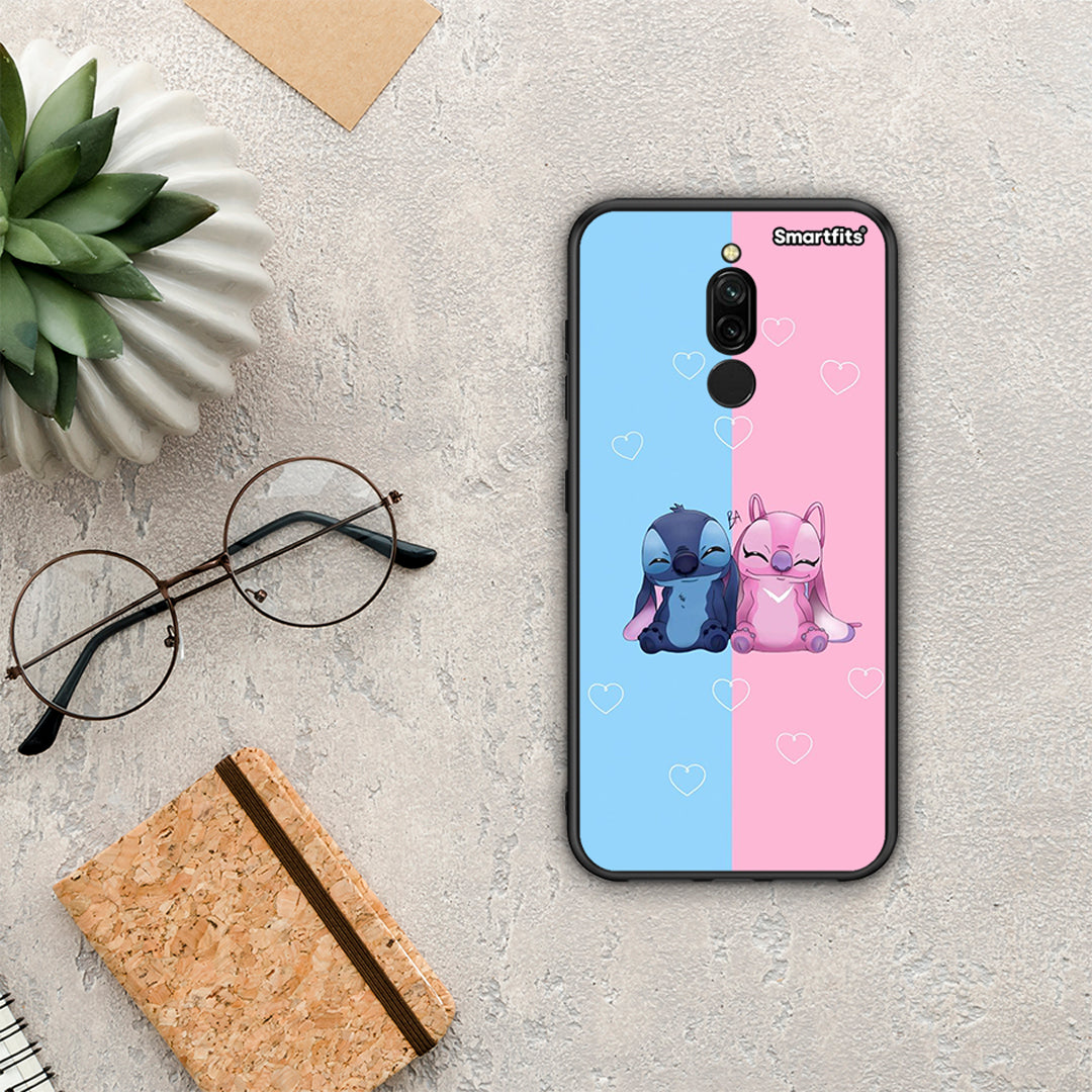 Stitch And Angel - Xiaomi Redmi 8 θήκη