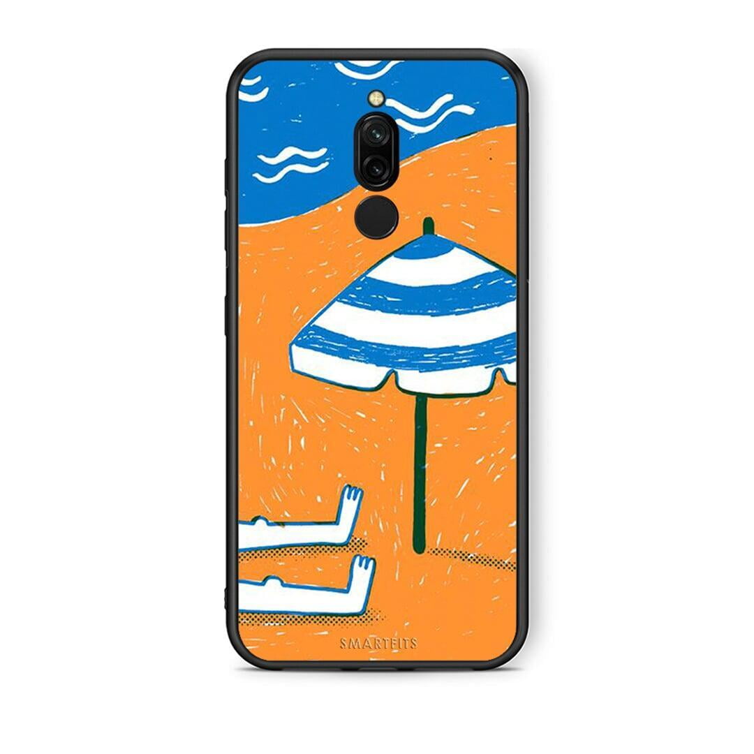 Xiaomi Redmi 8 Summering Θήκη από τη Smartfits με σχέδιο στο πίσω μέρος και μαύρο περίβλημα | Smartphone case with colorful back and black bezels by Smartfits