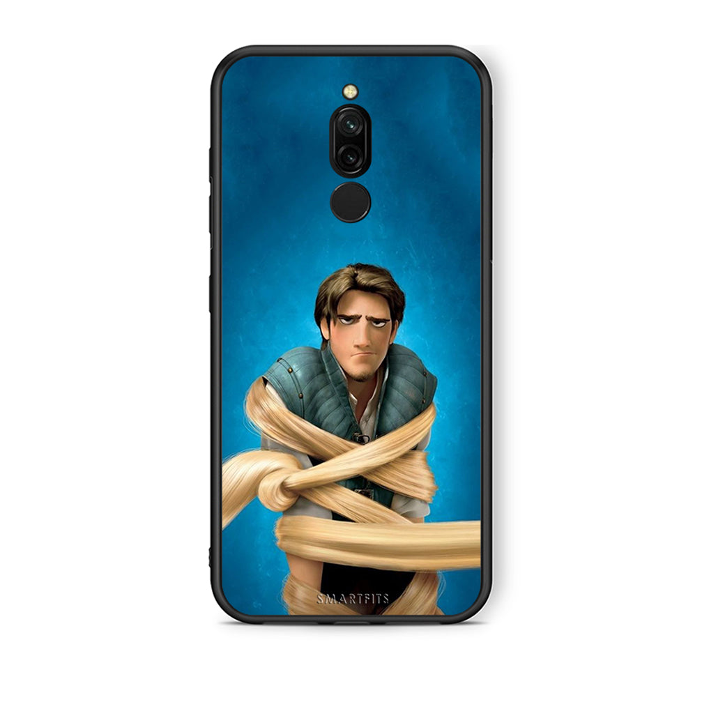 Xiaomi Redmi 8 Tangled 1 Θήκη Αγίου Βαλεντίνου από τη Smartfits με σχέδιο στο πίσω μέρος και μαύρο περίβλημα | Smartphone case with colorful back and black bezels by Smartfits