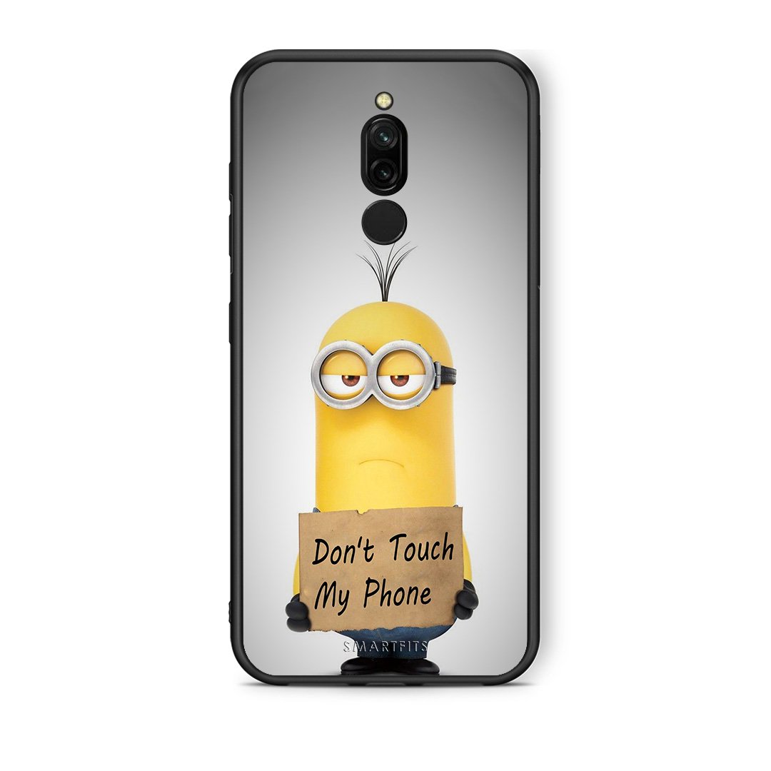 4 - Xiaomi Redmi 8 Minion Text case, cover, bumper
