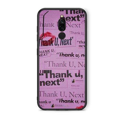 Xiaomi Redmi 8 Thank You Next Θήκη Αγίου Βαλεντίνου από τη Smartfits με σχέδιο στο πίσω μέρος και μαύρο περίβλημα | Smartphone case with colorful back and black bezels by Smartfits