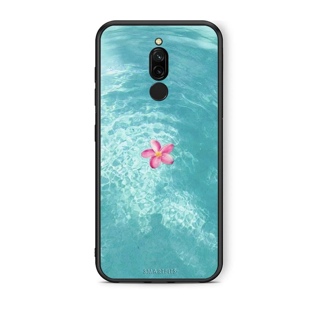 Xiaomi Redmi 8 Water Flower Θήκη από τη Smartfits με σχέδιο στο πίσω μέρος και μαύρο περίβλημα | Smartphone case with colorful back and black bezels by Smartfits