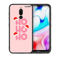 Thumbnail for Θήκη Xiaomi Redmi 8 Xmas Ho Ho Ho από τη Smartfits με σχέδιο στο πίσω μέρος και μαύρο περίβλημα | Xiaomi Redmi 8 Xmas Ho Ho Ho case with colorful back and black bezels