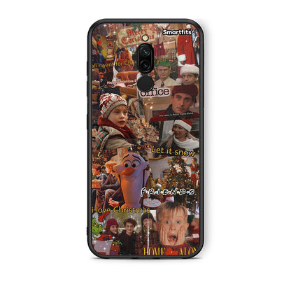 Xiaomi Redmi 8 Xmas Wishes θήκη από τη Smartfits με σχέδιο στο πίσω μέρος και μαύρο περίβλημα | Smartphone case with colorful back and black bezels by Smartfits