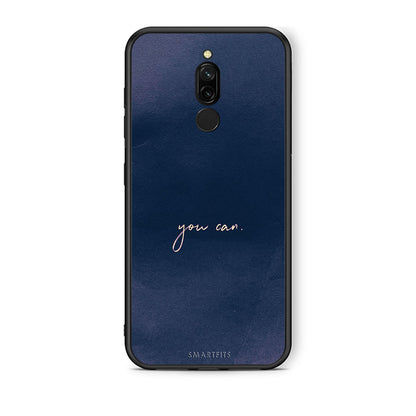 Xiaomi Redmi 8 You Can θήκη από τη Smartfits με σχέδιο στο πίσω μέρος και μαύρο περίβλημα | Smartphone case with colorful back and black bezels by Smartfits
