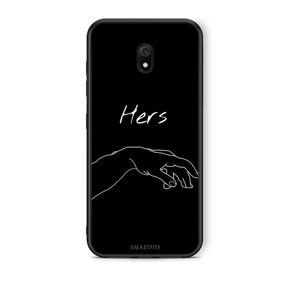 Xiaomi Redmi 8A Aeshetic Love 1 Θήκη Αγίου Βαλεντίνου από τη Smartfits με σχέδιο στο πίσω μέρος και μαύρο περίβλημα | Smartphone case with colorful back and black bezels by Smartfits