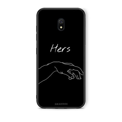Xiaomi Redmi 8A Aeshetic Love 1 Θήκη Αγίου Βαλεντίνου από τη Smartfits με σχέδιο στο πίσω μέρος και μαύρο περίβλημα | Smartphone case with colorful back and black bezels by Smartfits