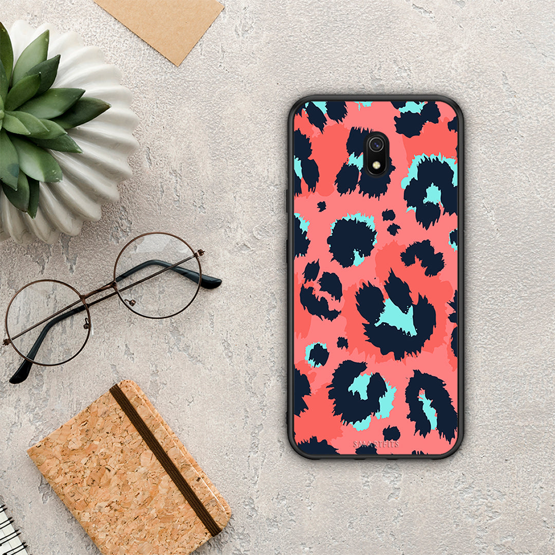 Animal Pink Leopard - Xiaomi Redmi 8A θήκη